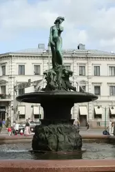 Достопримечательности Хельсинки: фонтан «Хавис Аманда»