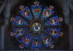 Кафедральный собор церкви Христовой в Оксфорде — розетка