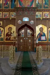 Царские врата в Троицком соборе, Макарьевский монастырь, Нижегородская область