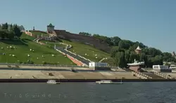 Чкаловская лестница в Нижнем Новгороде