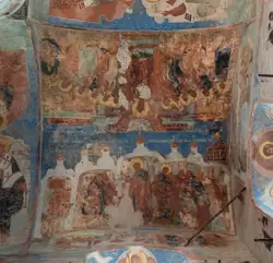 Роспись на потолке Троицкого собора, Макарьевский монастырь, Нижегородская область