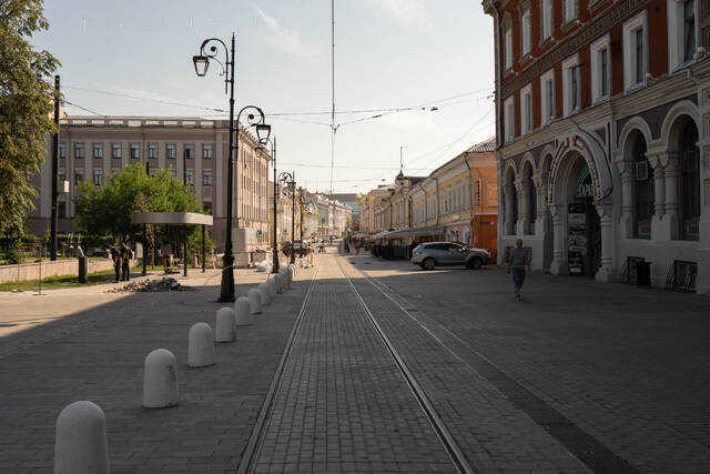 Улица Рождественская в Нижнем Новгороде