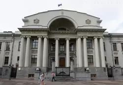Здание Государственного банка на улице Баумана в Казани