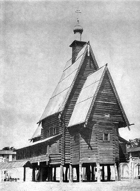 Кострома, церковь Преображения из села Спас-Вёжи
