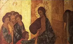 Икона «Увеления Фомы». Павло-Обнорский монастырь под Вологдой