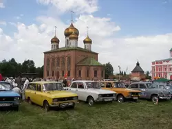 Ретро-автомобили в кремле 12 июня 2009 г
