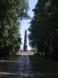 Куликово поле, Красный холм, колонна-столп Дмитрию Донскому