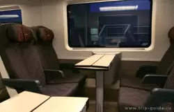Интерьер поездов Евростар