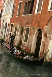 Фото гондолы в Венеции