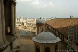 На крыше собора Св. Петра