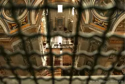 Купол собора Св. Петра изнутри