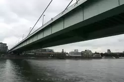 Мост Severinsbrucke в Кёльне