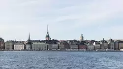 Старый город Стокгольма — фото с воды