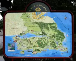 План острова Юргорден