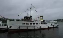 Корабль Tranan в Стокгольме