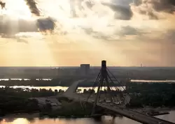 Киев. Московский мост