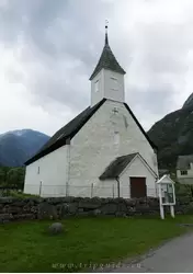 Старая церковь в Эйдфьорде (Eidfjord gamle kirke), около 1309 г.