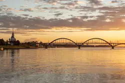 Волжский мост в Рыбинске